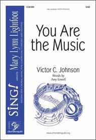 You Are the Music SAB choral sheet music cover Thumbnail